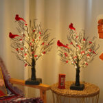 1 – Prelit Black Christmas and Halloween Tree Lights